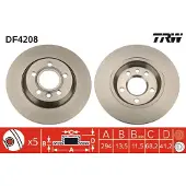 TRW Jarrulevy (1kpl) DF4208