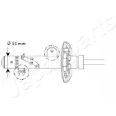 Japanparts Iskunvaimennin MM-01131