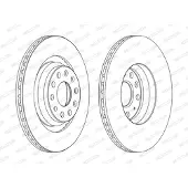 FERODO Jarrulevy (1kpl) DDF1503C