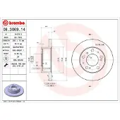 Brembo Jarrulevy (1kpl) 08.3069.14