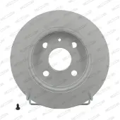 FERODO Jarrulevyt DDF1043C takana, täysi, 2 Kappale