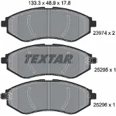 Textar Jarrupalasarja (4kpl), levyjarru 2397406