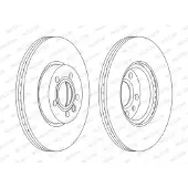 FERODO Jarrulevy (1kpl) DDF1160C