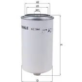 MAHLE ORIGINAL Polttoainesuodatin KC 544