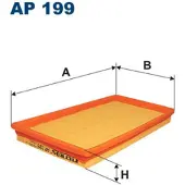 FILTRON Ilmansuodatin AP 199