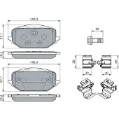 Bosch Jarrupalasarja 0 986 460 165