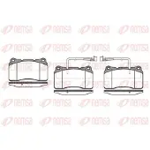REMSA Jarrupalat Etu, 0666.02 - Renault - Megane. Alfa romeo - 156, 159, Spider, 166, Brera, Crosswagon. Lancia - Kappa
