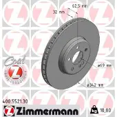 ZIMMERMANN Jarrulevy (1kpl) 400.5521.30