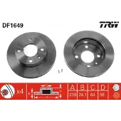 TRW Jarrulevy (1kpl) DF1649