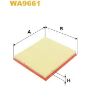 WIX FILTERS Ilmansuodatin WA9661
