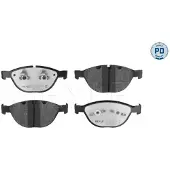 Meyle Jarrupalasarja (4kpl), levyjarru 025 237 9120/PD