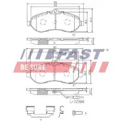 Fast Sports Nutrition FDB1771 BREMŽU UZLIKAS FT29133 P61096