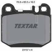 Textar Jarrupalasarja (4kpl), levyjarru 2315702