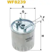 WIX FILTERS Polttoainesuodatin WF8239