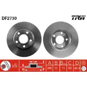 TRW Jarrulevy (1kpl) DF2730