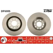 TRW Jarrulevy (1kpl) DF6005