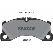 Textar Jarrupalasarja (4kpl), levyjarru 2500703