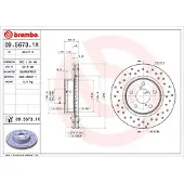 Brembo Jarrulevy (1kpl) 09.5673.1X