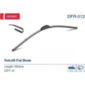 Denso Pyyhkijänsulka DFR DFR-013, 700mm, Edessä, 1 Kappale
