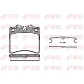 REMSA Jarrupalat Etu, 0385.00 - VW - T4 transporter, T4 transporter syncro