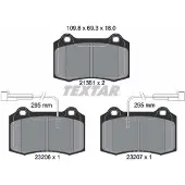 Textar Jarrupalasarja (4kpl), levyjarru 2138103