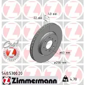 ZIMMERMANN Jarrulevy (1kpl) 540.5300.20