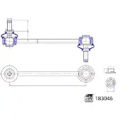 FEBI BILSTEIN Tanko, kallistuksenvaimennin 183046