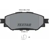 Textar Jarrupalasarja (4kpl), levyjarru 2123401