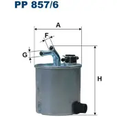FILTRON Polttoainesuodatin PP857/6