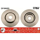 TRW Jarrulevy (1kpl) DF4949S