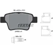 Textar Jarrupalasarja (4kpl), levyjarru 2415001