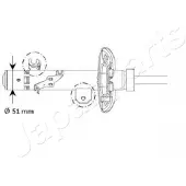 Japanparts Iskunvaimennin MM-01130