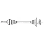 METELLI Vetoakseli 17-0342
