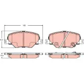 TRW Jarrupalasarja GDB2424