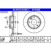 Ate Jarrulevy (1kpl) 24.0313-0185.1