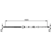 Bosch Vaijeri, seisontajarru 1 987 482 266