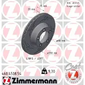 ZIMMERMANN Jarrulevy (1kpl) 460.4508.54