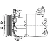 MAHLE ORIGINAL Kompressori, ilmastointilaite ACP 1357 000P