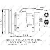 NRF Kompressori, ilmastointilaite 32879
