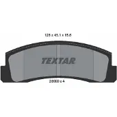 Textar Jarrupalasarja (4kpl), levyjarru 2066001