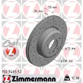 ZIMMERMANN Jarrulevy (1kpl) 150.3465.52