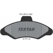 Textar Jarrupalasarja (4kpl), levyjarru 2117105