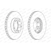 FERODO Jarrulevy (1kpl) FCR261A