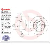 Brembo Jarrulevy (1kpl) 08.8302.11