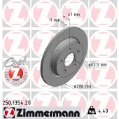 ZIMMERMANN Jarrulevy (1kpl) 250.1354.20