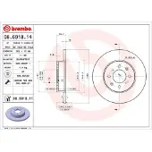 Brembo Jarrulevy (1kpl) 08.6918.11