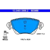 Ate Jarrupalat Taka, 13.0460-3988.2 - Ford - Mondeo. Renault - Kangoo. Jaguar - X-type