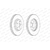 FERODO Jarrulevy (1kpl) FCR379A
