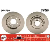 TRW Jarrulevy (1kpl) DF4790
