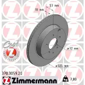 ZIMMERMANN Jarrulevy (1kpl) 370.3059.20